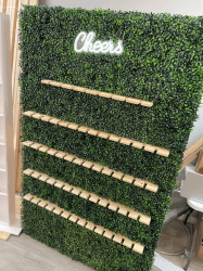 Grass Champagne Wall