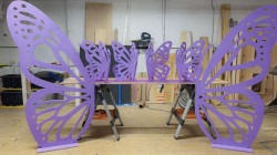 BUTTERFLY PROPS TABLE TOP 4FT