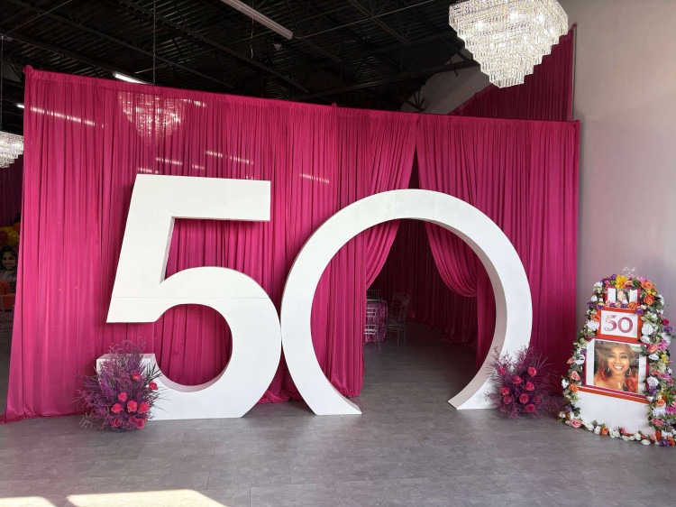 3d “50”  (8ft x 14ft)